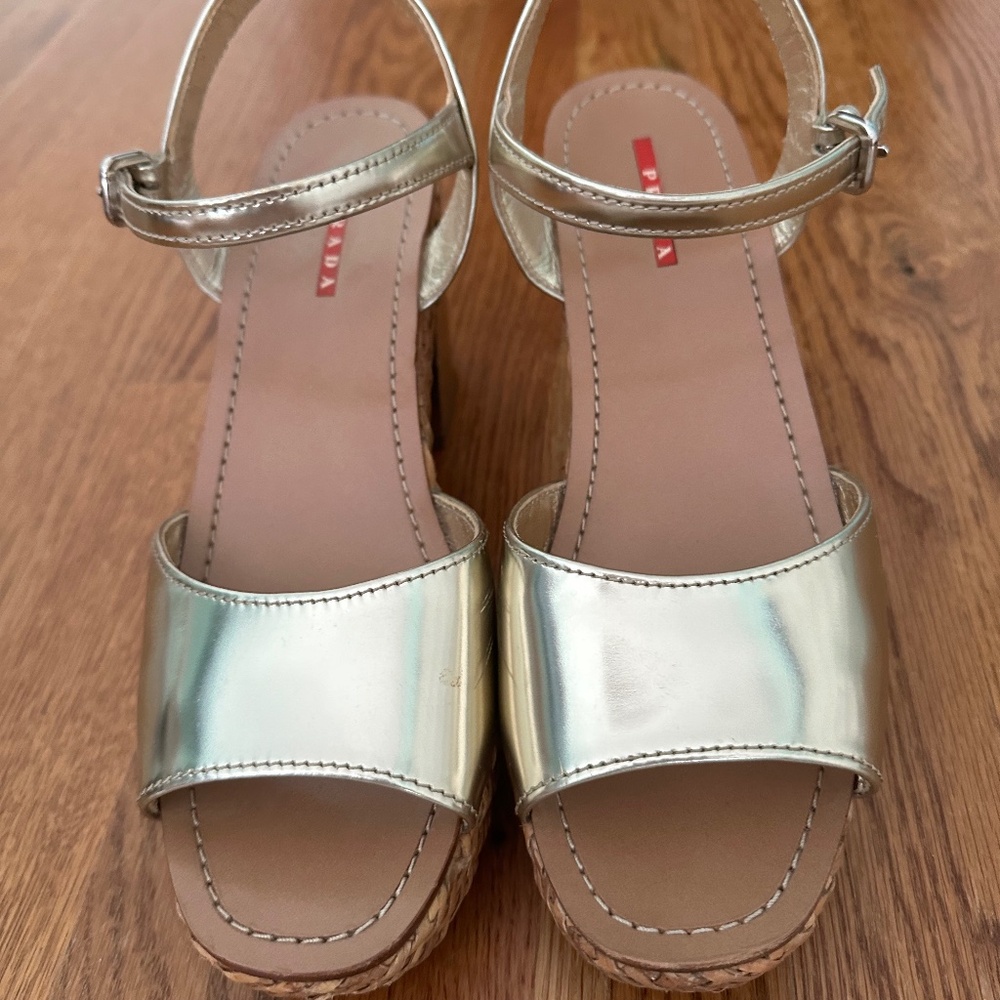 Prada Platform Sandals - image 2